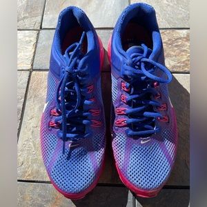 Women’s Nike Airmax Hyper Pink Blue Force, sz 10